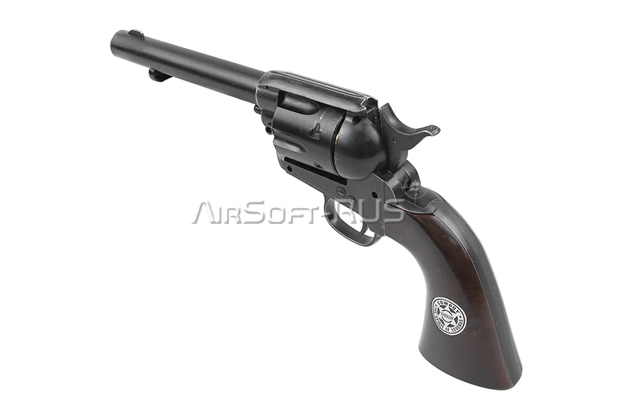 Револьвер WinGun Colt Peacemaker Black version CO2 (CP137B)