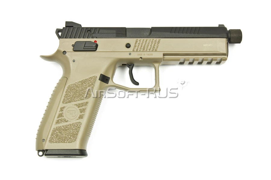 Пистолет KJW CZ P09 TAN CO2 GBB (DC-CP436TB(TAN)) [2]