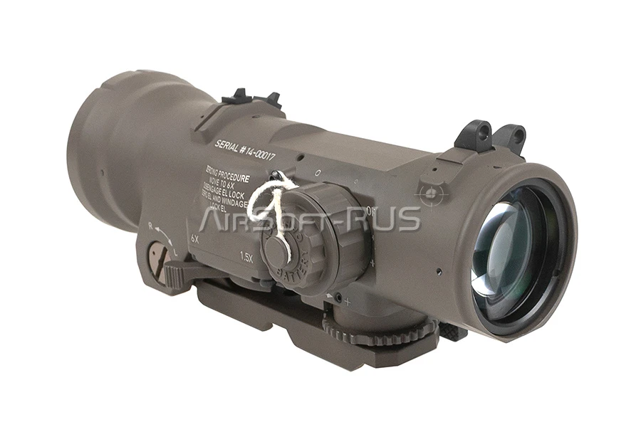 Оптический прицел Evolution Gear Elcan 1.5-6X Scope Mil Spec Ver DB (LE-02-DB)