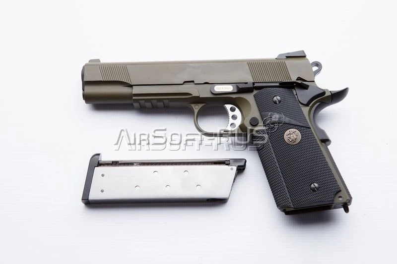 Пистолет WE Colt 1911 MEU SOC GGBB (DC-GP111-SOC(OD)) [1]