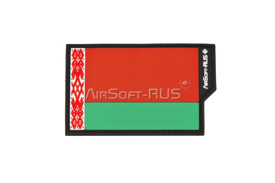 Шеврон ASR флаг Белоруссии на велкро (ASR-patchBL)