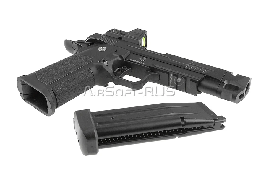 Пистолет Arcturus Hi-Capa 4.3" Vanguard W/Optics Ready Slide/Compensator/ARS-1 (AT-GHC-V4C-CMB)