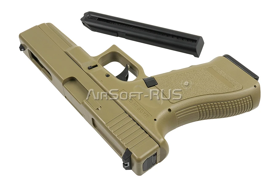 Пистолет Cyma Glock 18C AEP TAN (CM030TN)