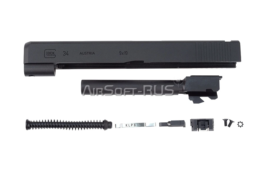 Затвор с внешним стволом G34 Guarder для Glock 17 Gen 3 TM BK (GLK-64(BK))