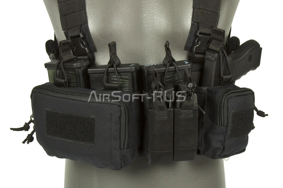 Нагрудник ASR D3-Heavy chest rig BK (ASR-D3HV-BK)