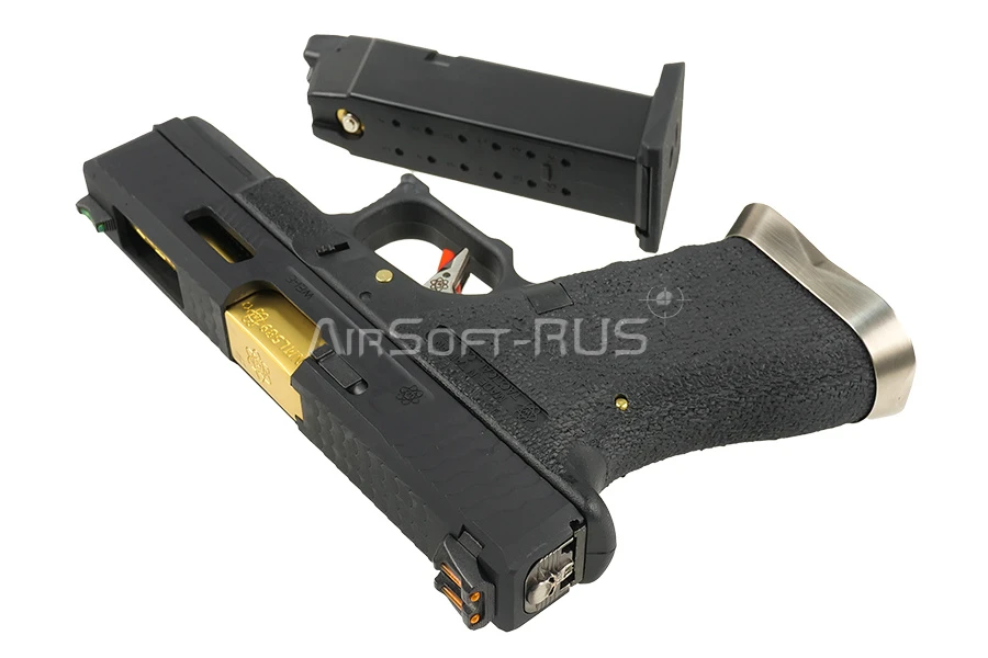 Пистолет WE Glock 19 Force Custom T5 (GP660-19-BG)