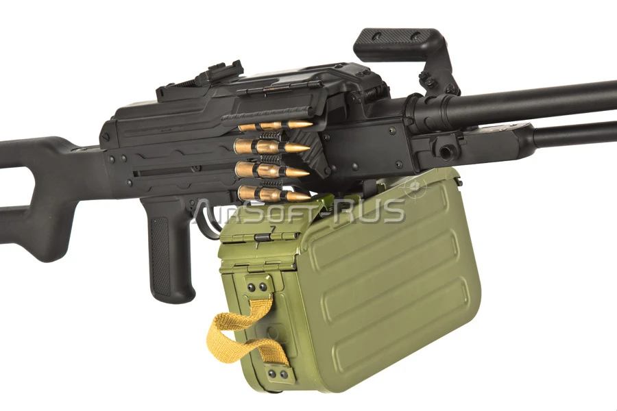 Пулемет A&K ПКМ с пластиковой фурнитурой (PKM)