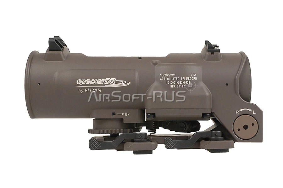 Оптический прицел Evolution Gear Elcan Gen3 1-4X Scope Mil Spec Ver DB (DC-LE-01-DB) [1]