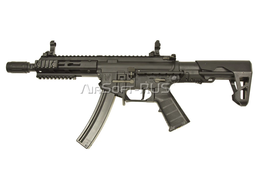 Пистолет пулемет King Arms PDW 9mm SBR M-LOK (KA-AG-220-BK)