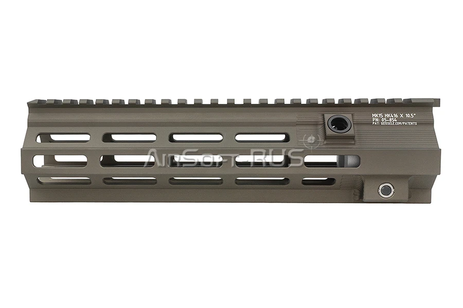 Цевьё Angry Gun Super Modular M-LOK 10.5″ для TM HK416 NGRS DDC (ANG-MK15-10.5TM-DDC)