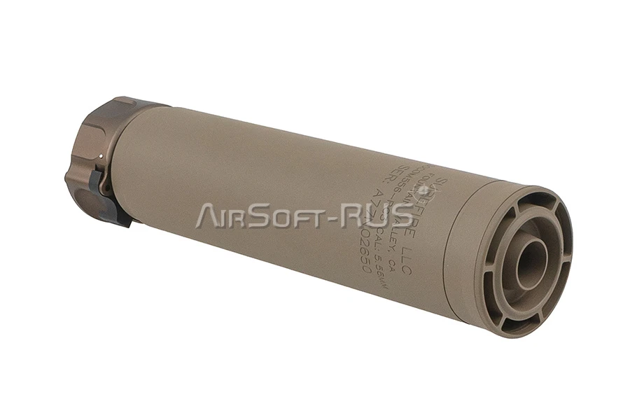Глушитель с трассерным модулем Angry Gun SOCOM556-RC3 FDE (ANG-RC3T-FDE)