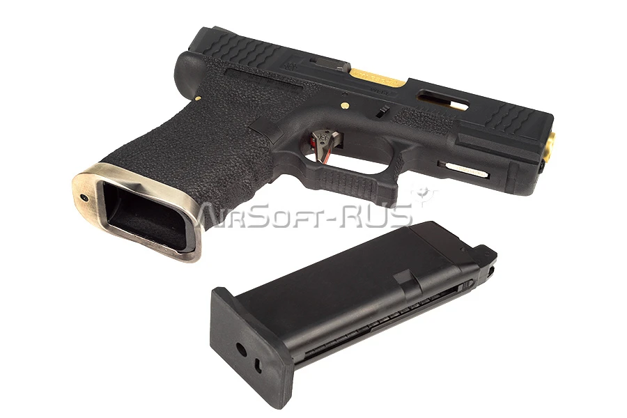 Пистолет WE Glock 19 Force Custom T5 (GP660-19-BG)