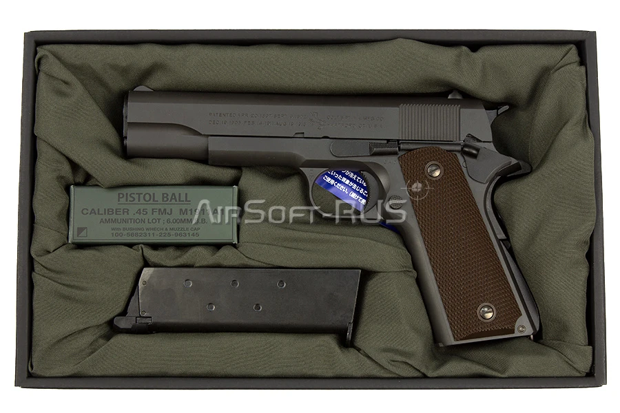 Пистолет Tokyo Marui Colt M1911A1 Goverment GGBB (TM4952839142207)