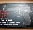 Обзор пистолета Cyma Beretta M92, AEP