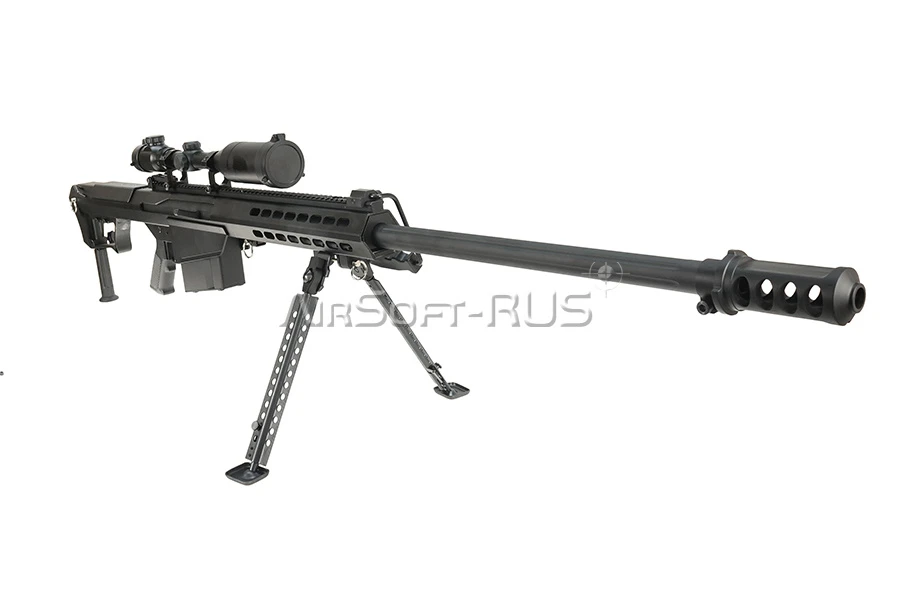 Снайперская винтовка Snow Wolf Barrett M82A1 с прицелом 3-9х50 spring (SW-024S)